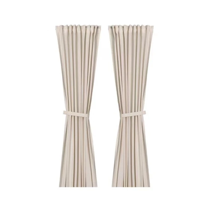 پرده مدل LENDA کد 881 دو تکه ابعاد 300x140 سانتی متر