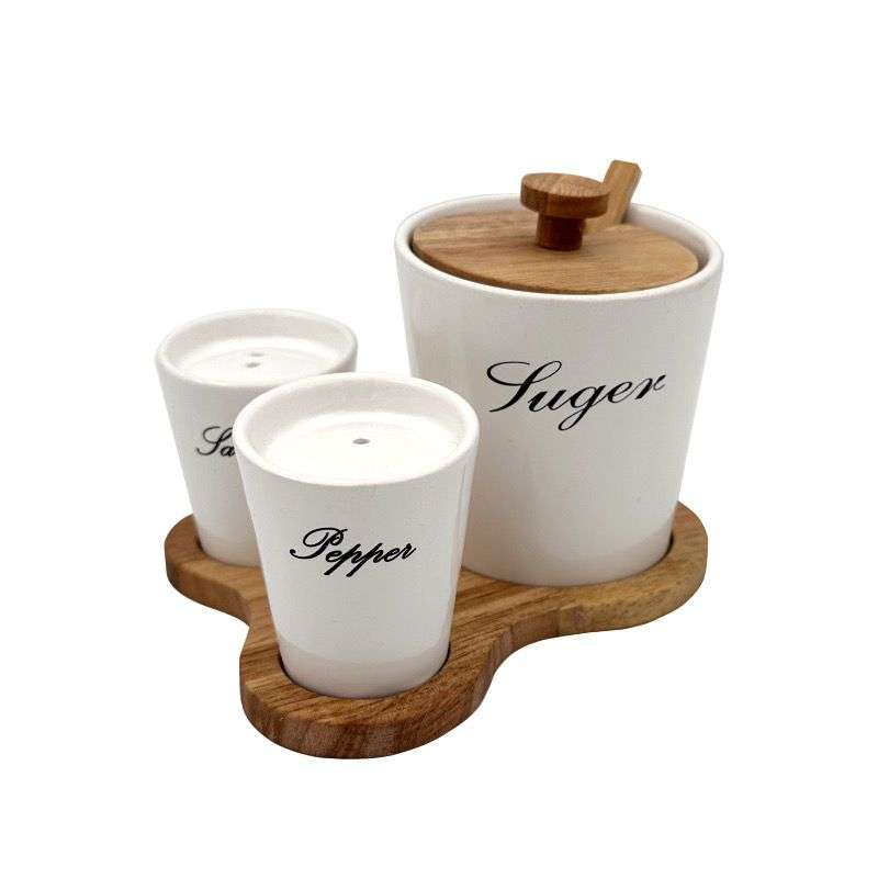 نمکدان و فلفل پاش و شکرریز ام وي اچ گلس اند پلاستيكس مدل VUCA نمکدان و فلفل پاش و شکرریز ام وي اچ گلس اند پلاستيكس مدل VUCA