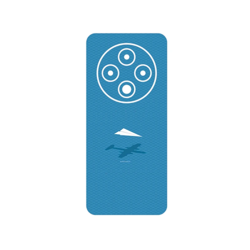 برچسب پوششی ماهوت مدل Minimal Paper Airplane مناسب برای گوشی موبایل شیائومی Redmi 14C
