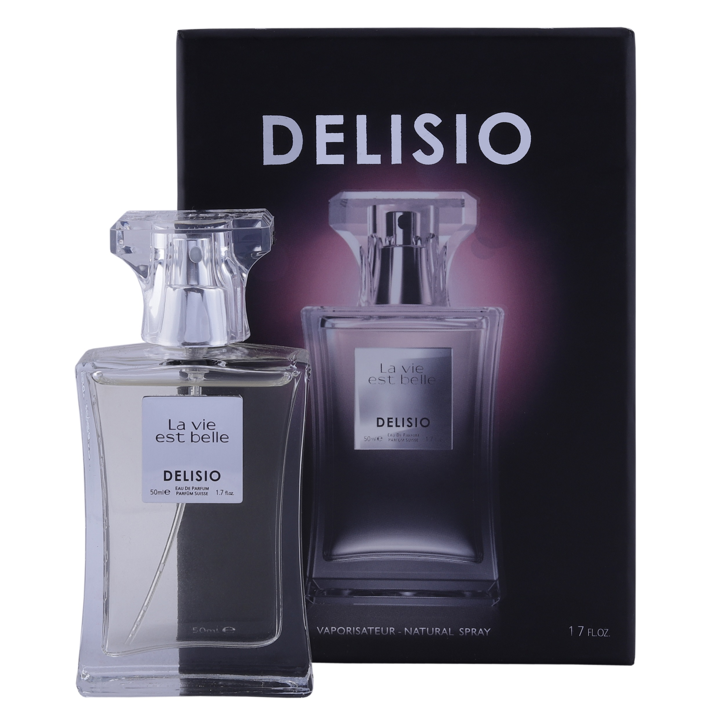 ادو پرفیوم زنانه دلیسیو مدل La Vie Est Belle  حجم 50 میلی لیتر
