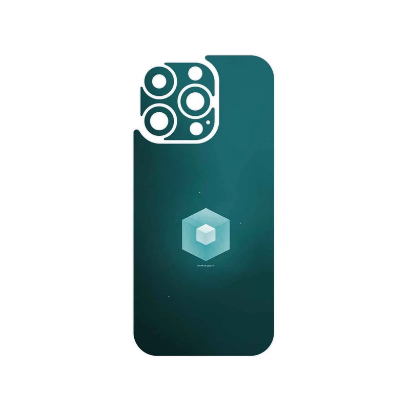 برچسب پوششی ماهوت مدل Minimal Cube icon مناسب برای گوشی موبایل اپل iPhone 16 Pro