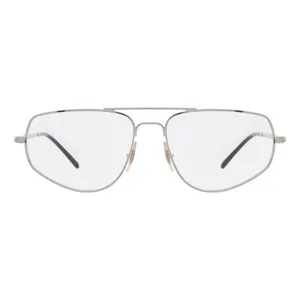 فریم عینک طبی خلبانی (Aviator) مردانه ری بن مدل 0RX6455-2501-55 مناسب برای صورت گرد، قلب و بیضی