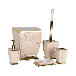 ست سرویس بهداشتی 5پارچه پیسو  مدل ماربل 