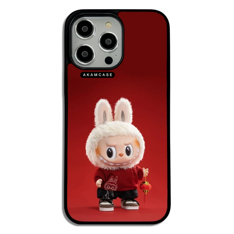 کاور آکام مدل AMC-WA14PROMAX-LABUBU-23 مناسب برای گوشی موبایل اپل iPhone 14 Pro Max