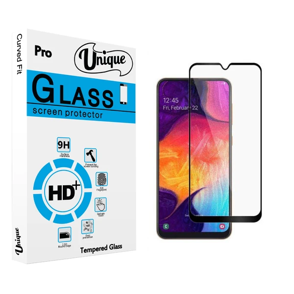 محافظ صفحه نمایش سرامیکی يونيک مدل +Clear مناسب برای گوشی موبایل سامسونگ galaxy A20