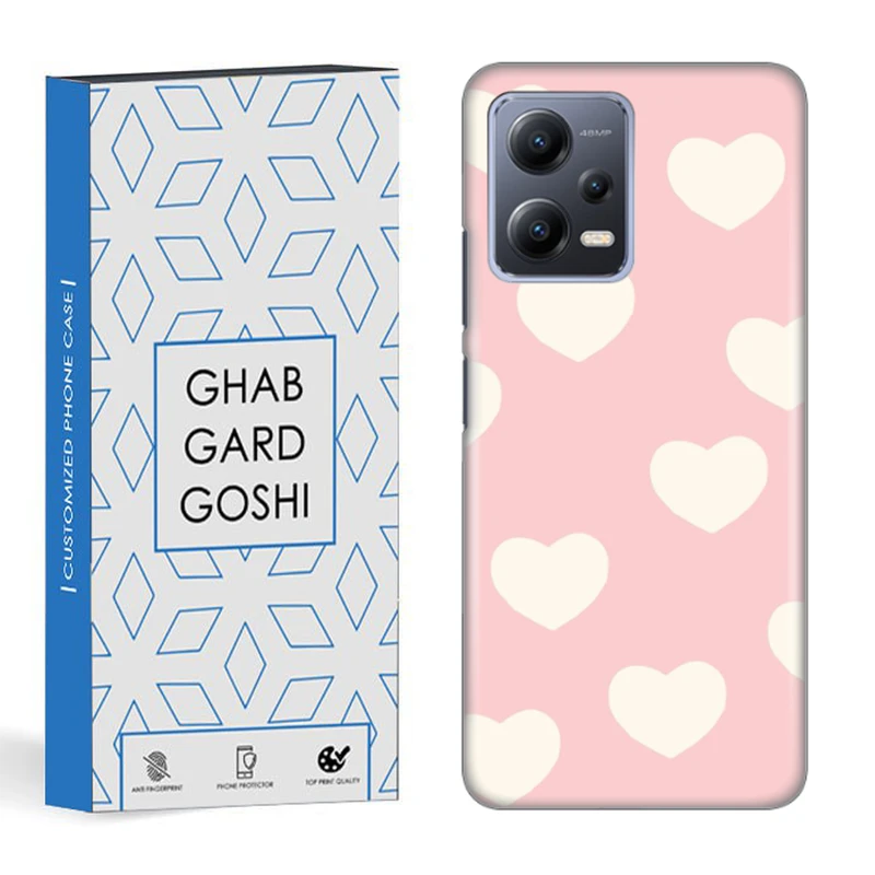 کاور قاب گارد گوشی طرح قلب کد DIMO-044 مناسب برای گوشی موبایل شیائومی redmi note 12 5g / poco x5 5g