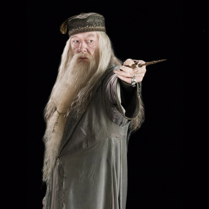 اسباب بازی زینتی مدل چوب دستی هری پاتر طرح Professor Albus Dumbledore