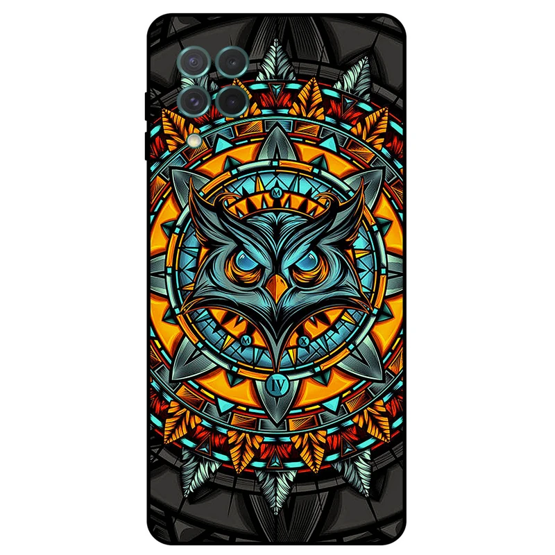 کاور مگافون طرح جغد مدل 1903 مناسب برای گوشی موبایل سامسونگ Galaxy M62 / F62         