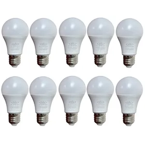 لامپ ال ای دی 9 وات دونور مدل حبابی پایه E27 مجموعه 10 عددی