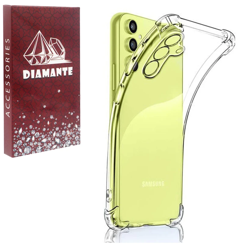 کاور دیامانته مدل بی رنگ مناسب برای گوشی موبایل سامسونگ Galaxy S24 FE