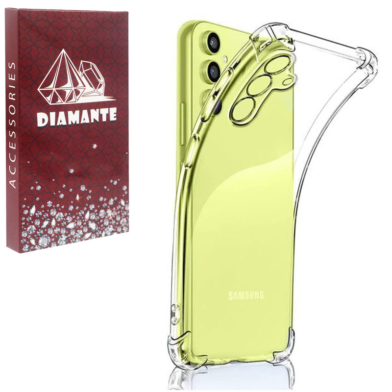 کاور دیامانته مدل بی رنگ مناسب برای گوشی موبایل سامسونگ Galaxy S24 FE