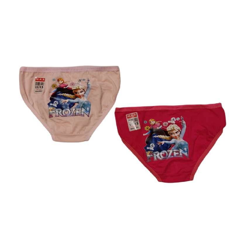 شورت دخترانه مدل عروسکی السا مجموعه 2 عددی