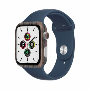 MAHOOT Burned_Wood Cover Sticker for Apple Watch Watch Se 44mm