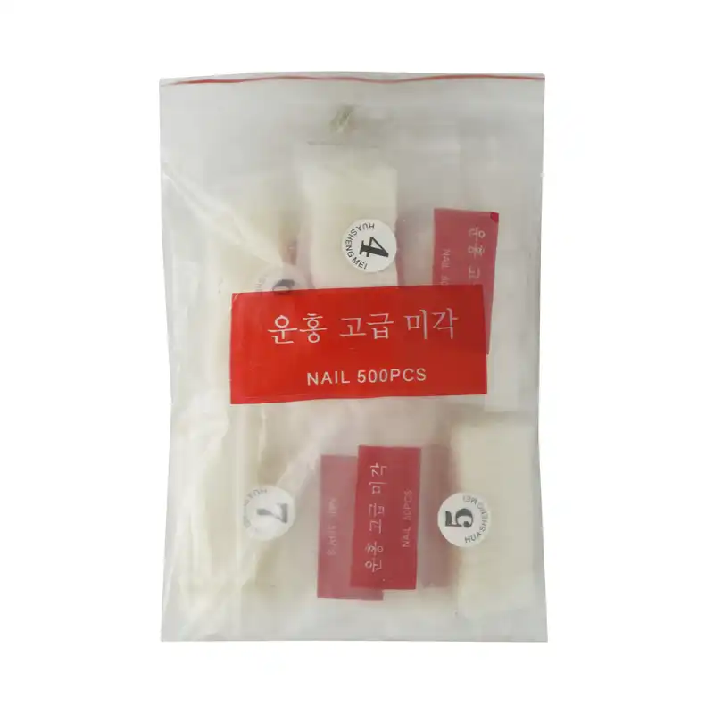 تیپ کاشت ناخن مدل 001 بسته 500 عددی
