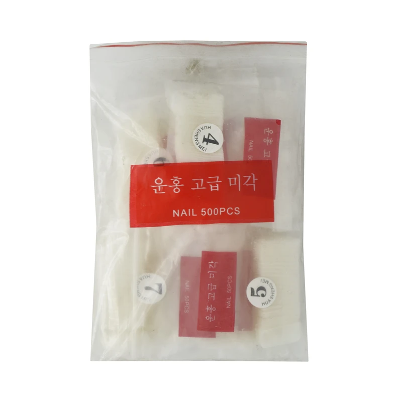 تیپ کاشت ناخن مدل 001 بسته 500 عددی