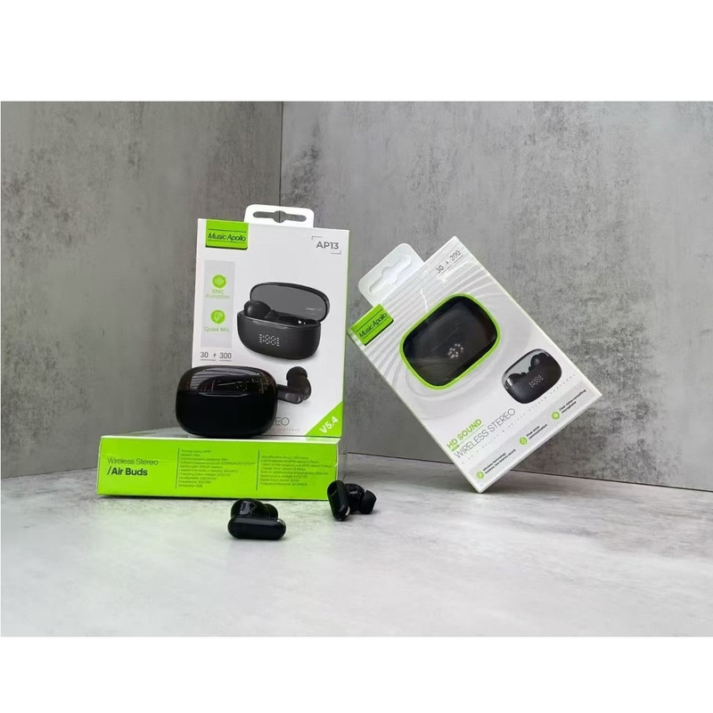 هدفون بلوتوثی موزیک آپولو مدل True Wireless C13 AP13