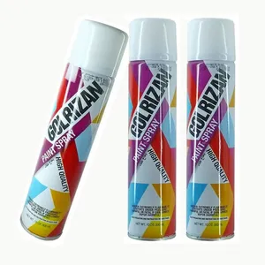 اسپری رنگ شیشه مات کن گل ریزان مدل 3 حجم 300 میلی لیتر مجموعه 3 عددی