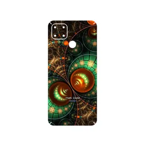 MAHOOT Mathematical Geometric Shape 3 Cover Sticker for Realme C25s