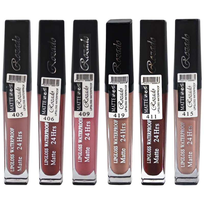 رژ لب مایع رزادو کد 5 مجموعه 6 عددی