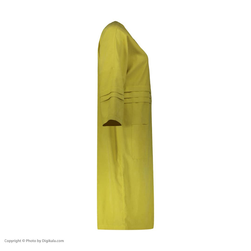 مانتو زنانه مدل 391 رنگ خردلی 