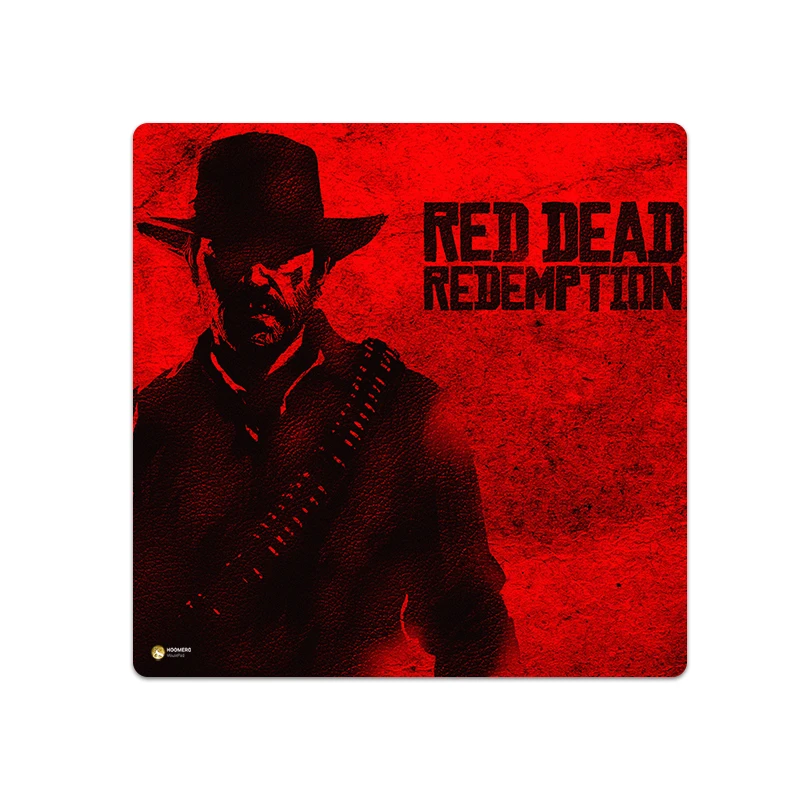 ماوس پد هومرو مدل NX449 طرح بازی Red Dead Redemption سایز 40x40 سانتی‌متر