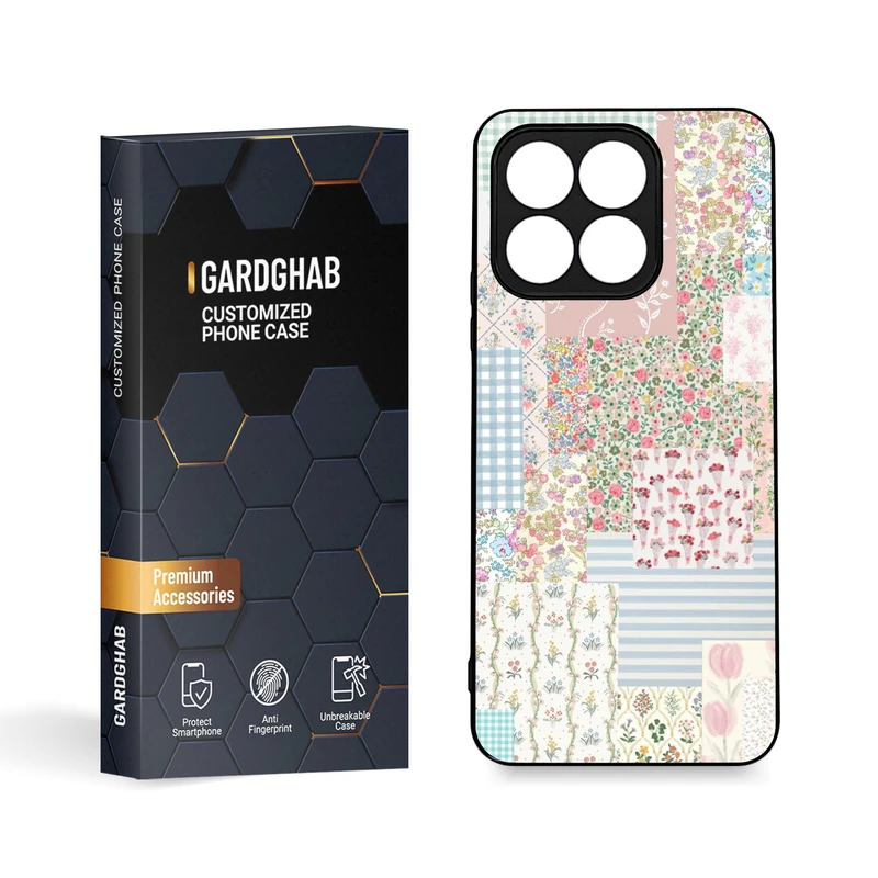 کاور گارد قاب مدل دور ژله ای  دخترانه مناسب برای گوشی موبایل  آنر X8a 4G