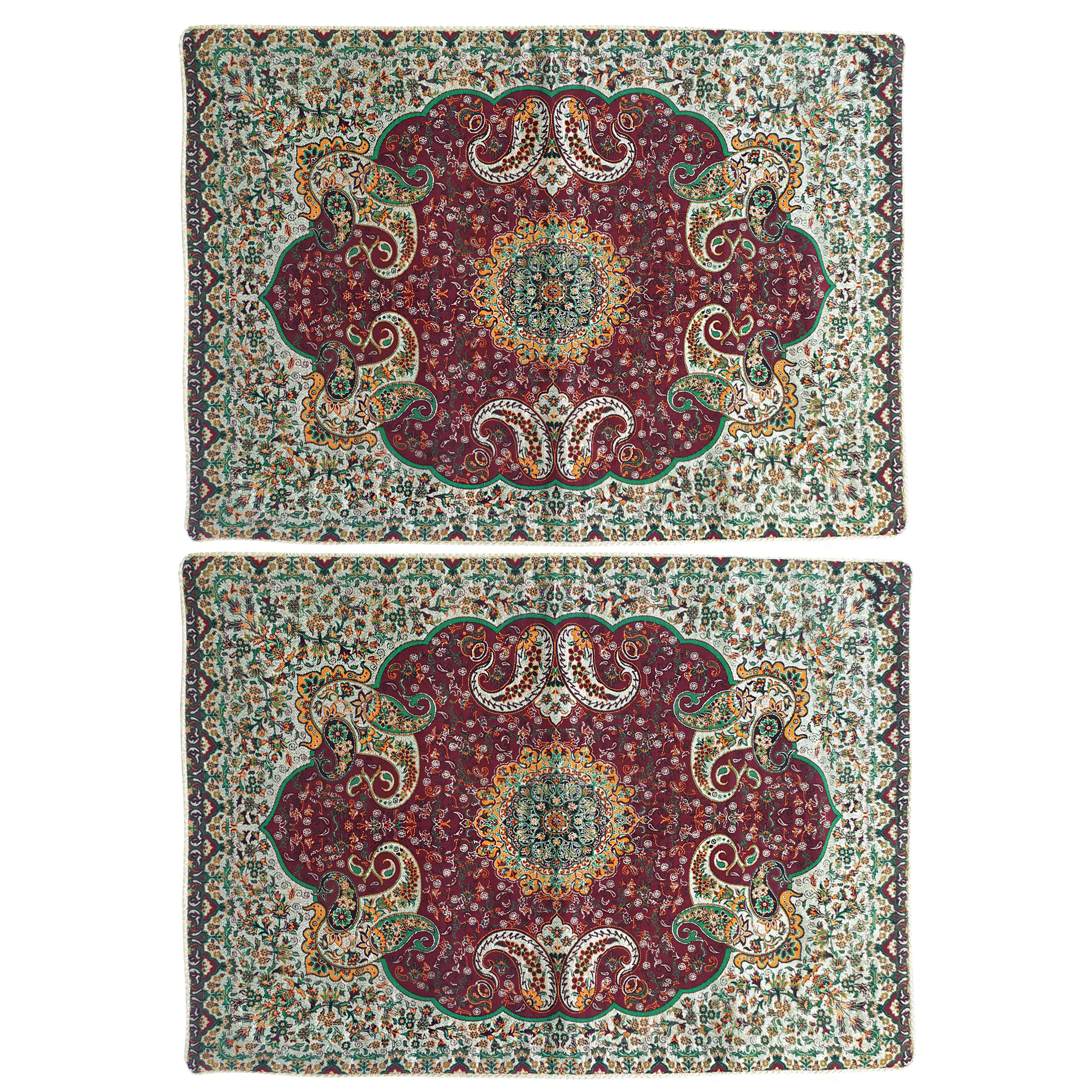 رو بالشی طرح ترنج کد Z1216 بسته 2 عددی