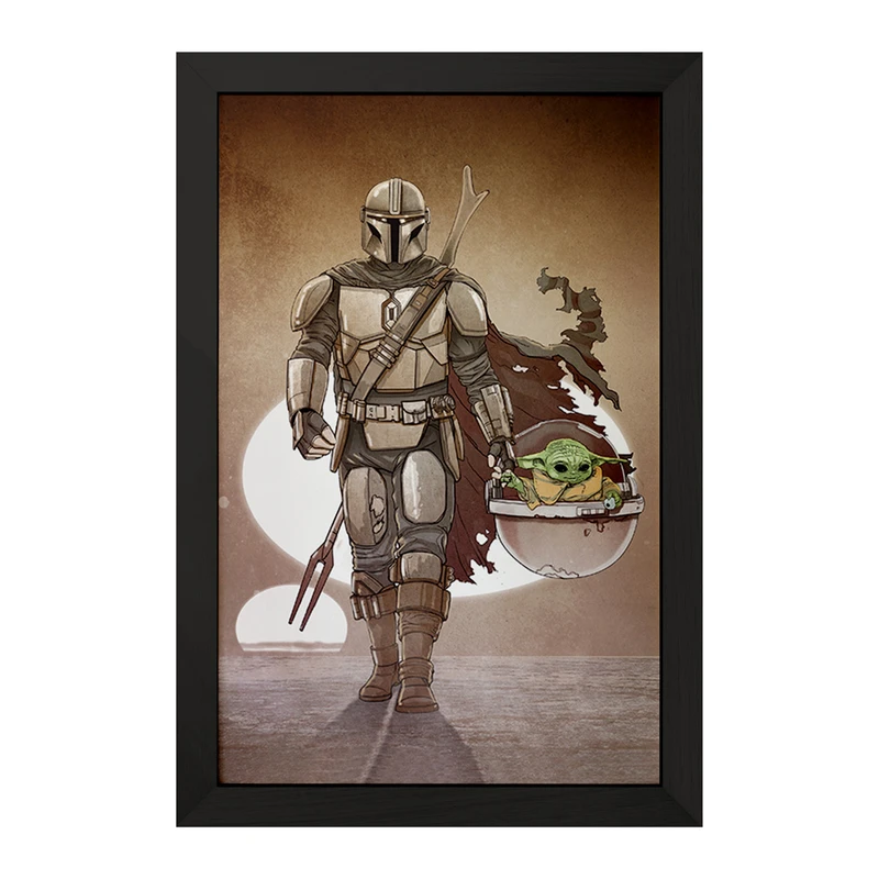 تابلو خندالو مدل جنگ ستارگان (Star Wars) کد F1985