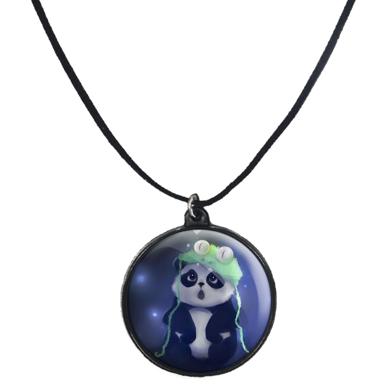 گردنبند پرمانه طرح حیوانات کیوت کد pmb.21431 مدل دو طرفه