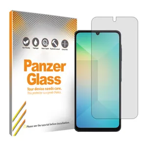 Panzer Glass Resistant model transparent screen protector suitable for Samsung Galaxy A06 mobile phone