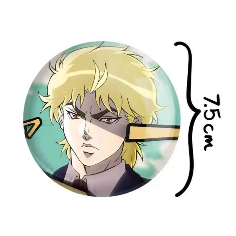 آینه جیبی خندالو مدل دیو براندو انیمه جوجو Jojo  کد 11522