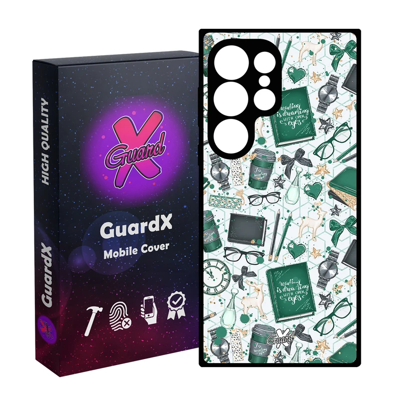 کاور گارد ایکس طرح کتاب مدل 10289 مناسب برای گوشی موبایل سامسونگ Galaxy S25 Ultra