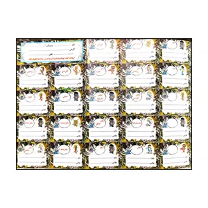 برچسب طرح اسم و کلاس مدل تقسیم بندی