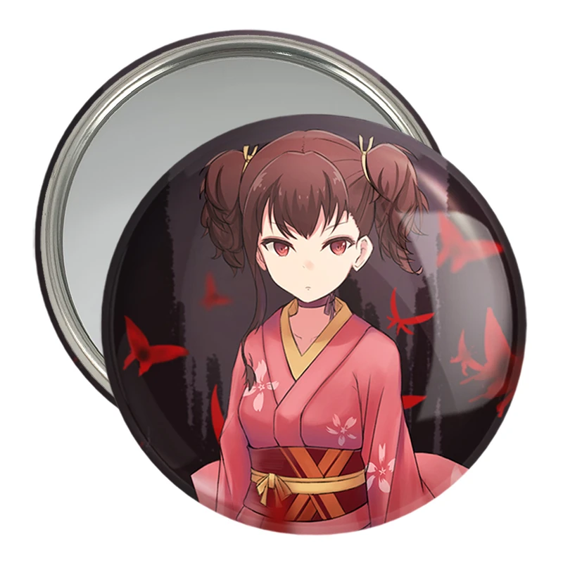 آینه جیبی خندالو مدل مومی انیمه کابانری (Kabaneri) کد 35976