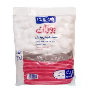 پنبه هیدروفیل بوژان  توپک مدل 27003-1 وزن 100گرم