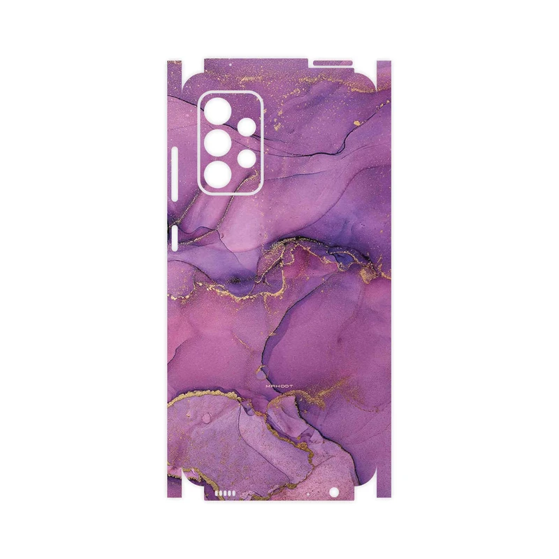 برچسب پوششی ماهوت مدل Purple Marble-FullSkin مناسب برای گوشی موبایل سامسونگ Galaxy A72