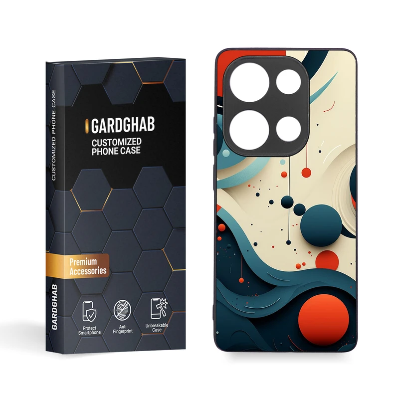 کاور گارد قاب مدل فانتزی مناسب برای گوشی موبایل شیائومی Redmi Note 13 Pro 4G / Poco M6 Pro 4G