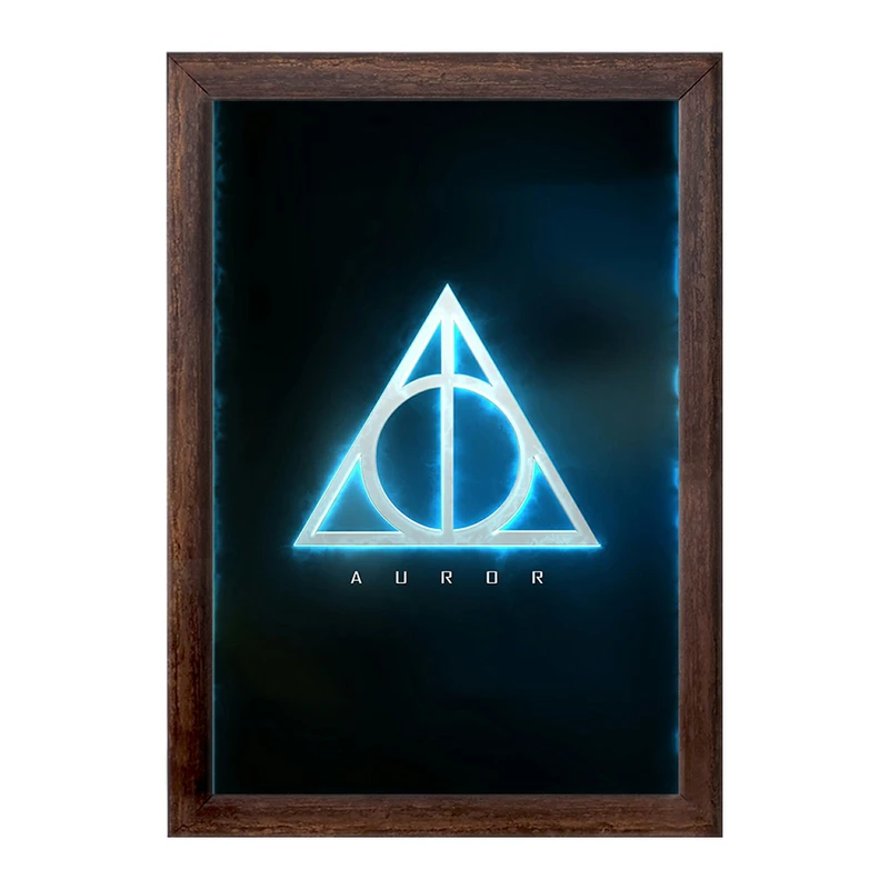 تابلو خندالو طرح هری پاتر یادگاران مرگ کد 24906