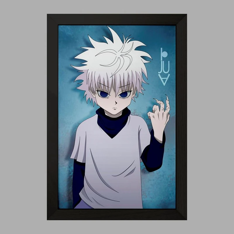 تابلو خندالو مدل کیلوا زولدیک انیمه ایکس هانتر Hunter × Hunter کد 11942
