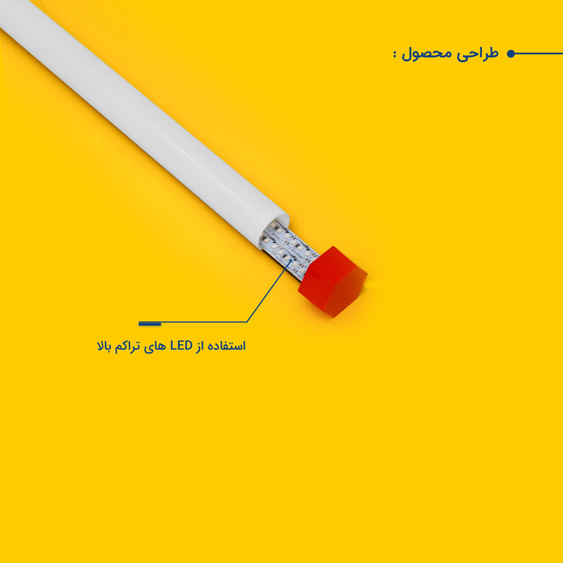 باتوم لایت نارنجی چیکولایت مدل M100 Orange-D