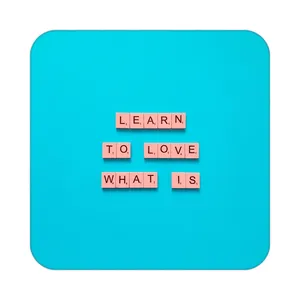 زیر لیوانی کاکتی طرح جملات انگیزشی و مثبت مدل mp24749