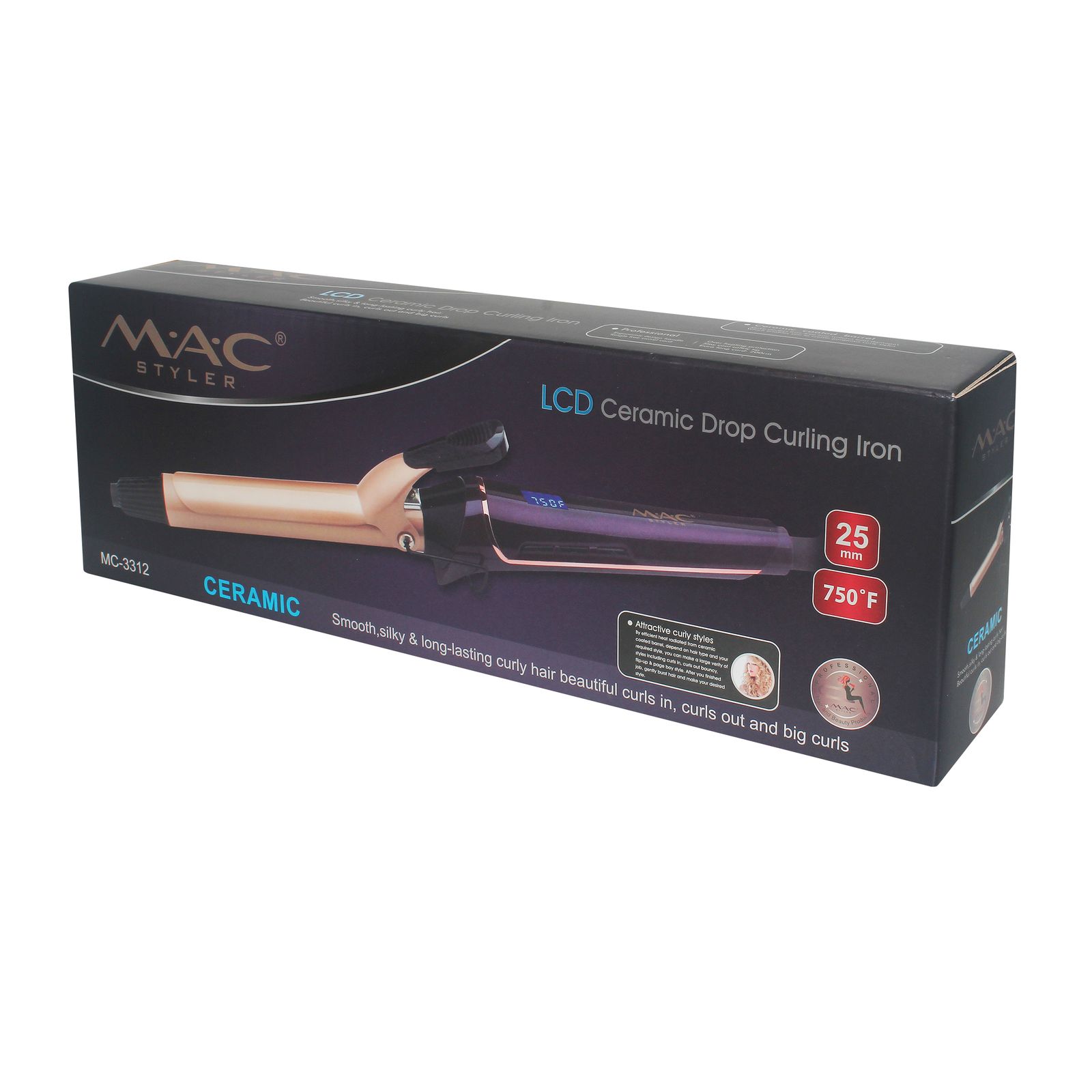 فر کننده و حالت دهنده مو مک استایلر مدل MC-3312 -  - 3