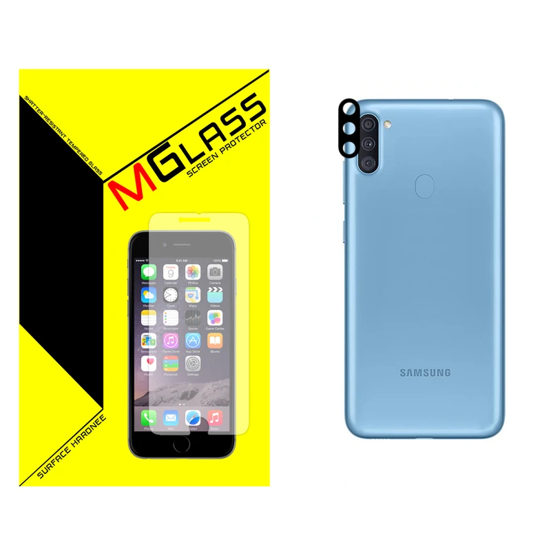 محافظ لنز فلزی دوربین ام گلس مدل MGL-01 مناسب برای گوشی موبایل سامسونگ GALAXY A11 