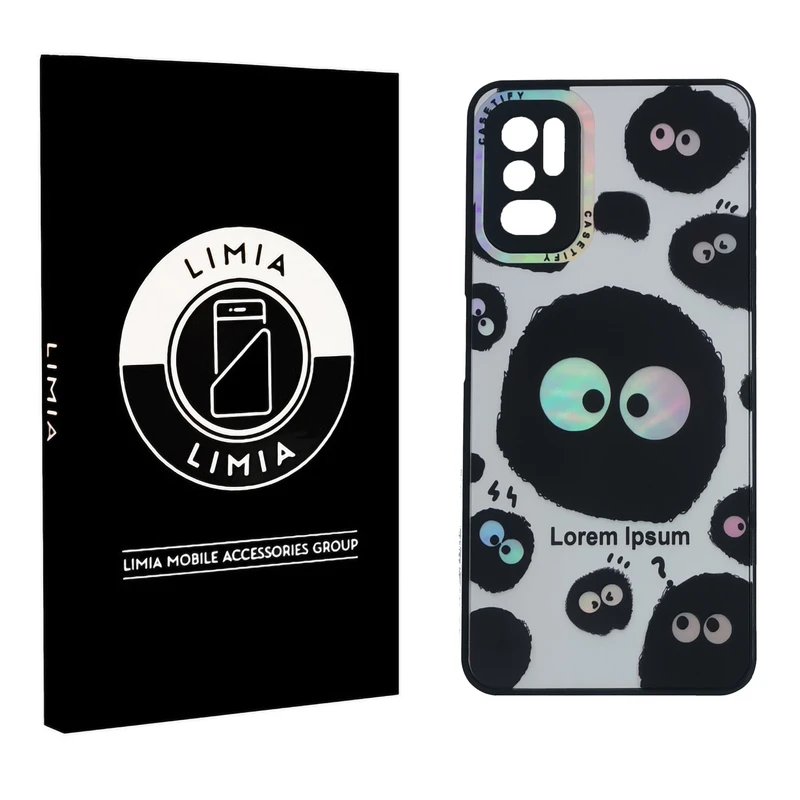 کاور لیمیا مدل فانتزی لنزدار طرح عروسکی شبرنگی مناسب برای گوشی موبایل شیائومی Redmi Poco M3 Pro / Note 10 5G