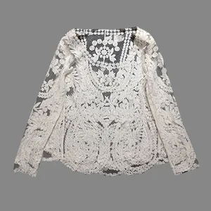 بلوز آستین بلند زنانه مدل گیپور