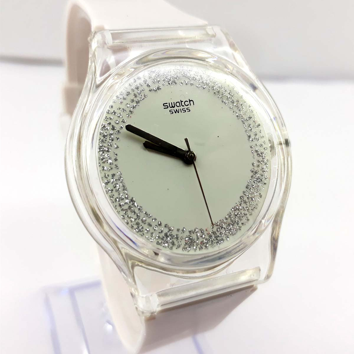 ساعت مچی عقربه ای دخترانه مدل شنی کد 1