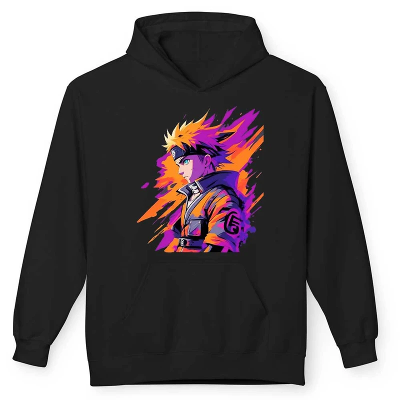 هودی مردانه مدل شخصیت انیمه ناروتو کد 433