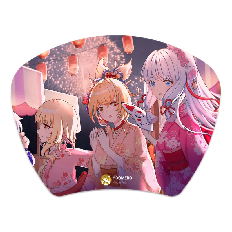 ماوس پد هومرو مدل MC1099 طرح بازی گنشین ایمپکت