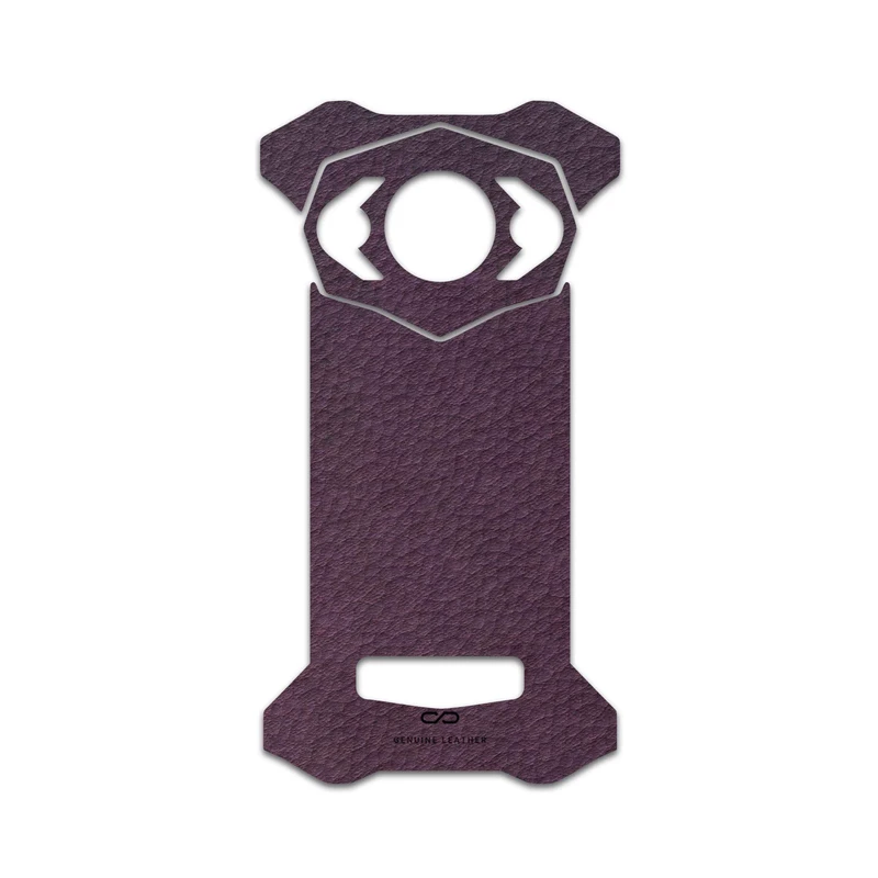 برچسب پوششی ماهوت مدل Purple-Leather مناسب برای گوشی موبایل دوجی S98 Pro