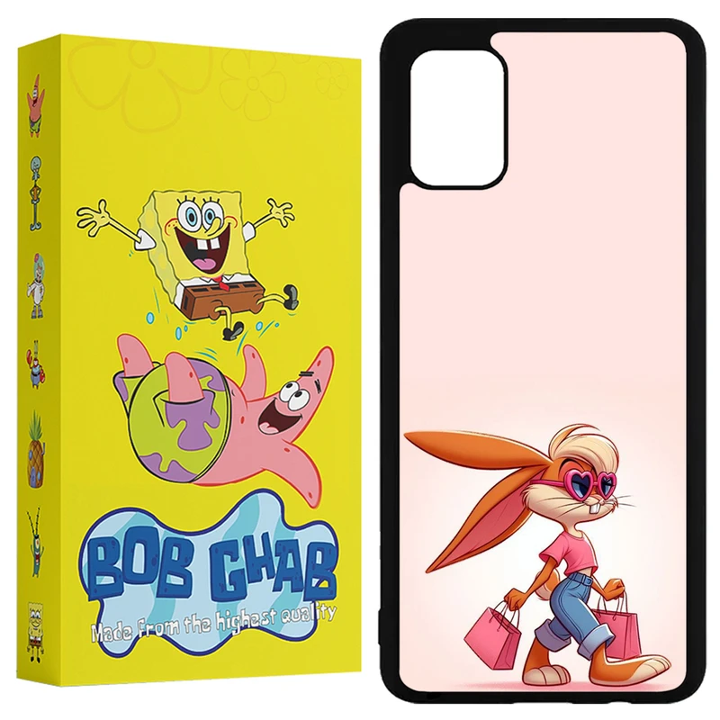 کاور باب قاب طرح خرگوش مدل BCPA51 مناسب برای گوشی موبایل سامسونگ Galaxy A51 4G / A51 5G